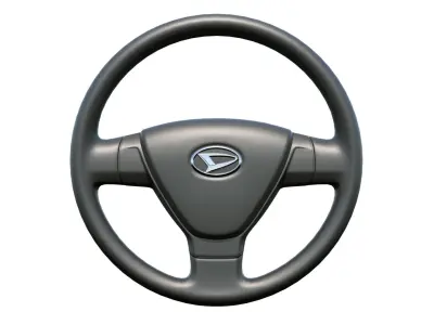Daihatsu Steering Wheel Low-poly 3D model