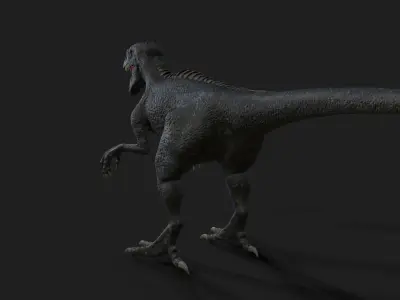 Dinosaurs Velociraptor Hybrid 3D model 3D model