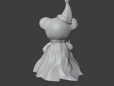 KoKo the Koala Wizard 3D model