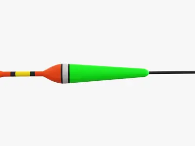 Float fishing 02 3D model