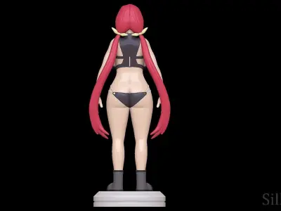 kuromaru manpuku - Kandagawa Jet Girls 3D print model