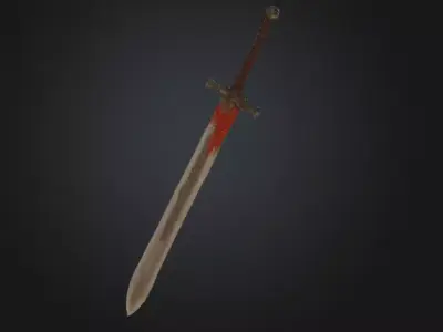 Icon sword 3D model