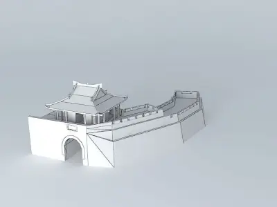 Penghu Magong Shun Cheng Gate Free 3D model