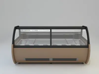 SuperMarket Freezer 3D model