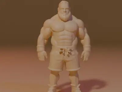 Brutos Fighter 3D model