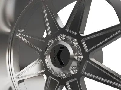 KG1 SCUFFLE-1 WHEEL 3D MODEL 3D model