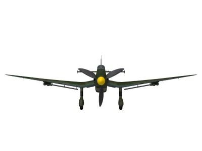 WW2 German Aircraft 3D model