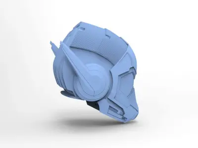 Wasp Female Helmet 3D model