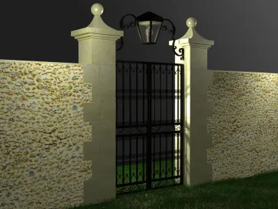 Iron Gate 3D model