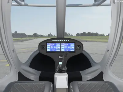 Passenger Electric Drone 3D model