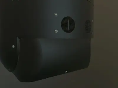  FLIR Star SAFIRE 380 HDc Low-poly 3D model