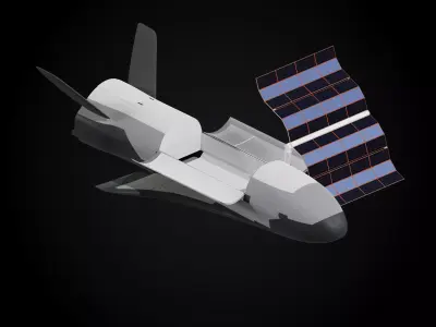 X-37B Spaceplane 3D model