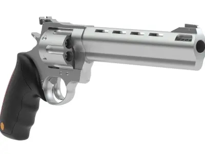 Taurus Raging Bull Revolver 3D model