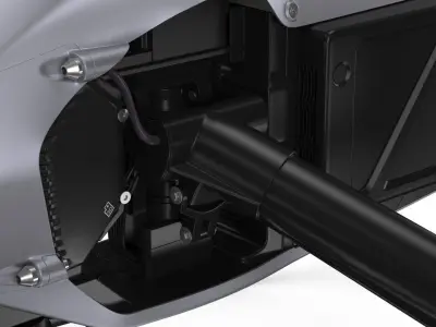 DJI Inspire 2 - Element 3D 3D model