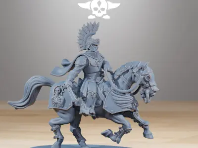 National Guard Cavalry Commanders 3D print model