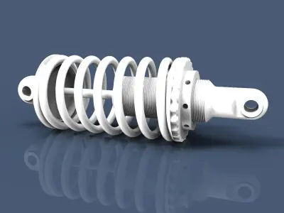 Suspensions suspension spring 3D model