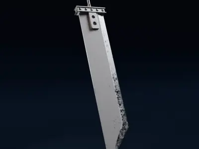 Buster Sword 3D model