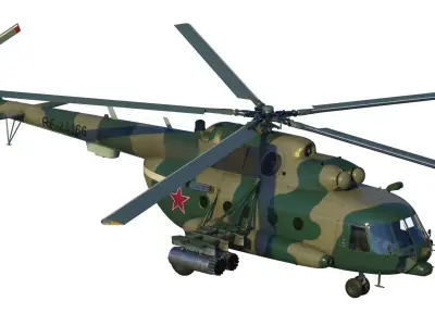 Mi-8 MTV-2 3D model