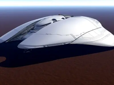 XZ8897Space Glyder Sport model  3D model