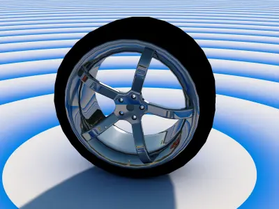 Japan Wheel 4K Free 3D model