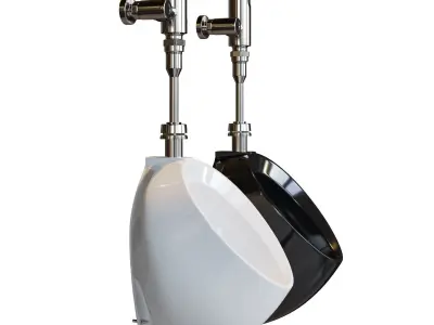 TOTO commercial washout urinal 3D model