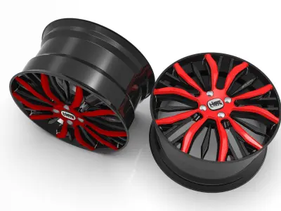 The Ultimate Package of Unique Rim Design Concepts 3D model