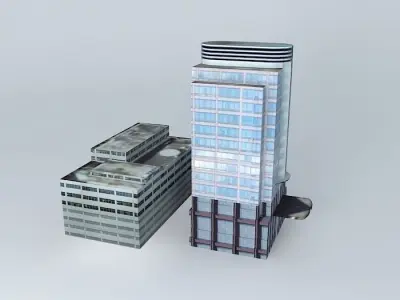 Plaza BII 3 3D model