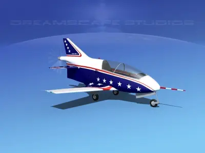 Bede Bd-5 Microplane V07 3D model