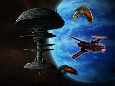 Star Wars X-Wing Starfighter 3D model