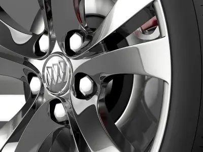 Buick Regal wheel 3D model