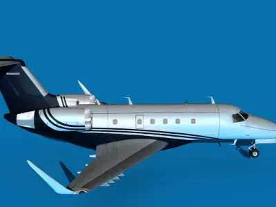 Embraer Praetor 500 V04 3D model