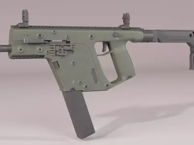 Kriss Vector SBR Low-poly 3D model
