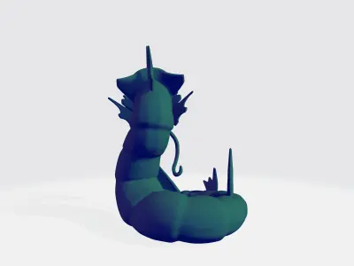 Water Dragon Gyarados - STL 3D model