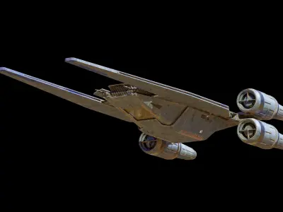 Star Wars U-WING 3D model