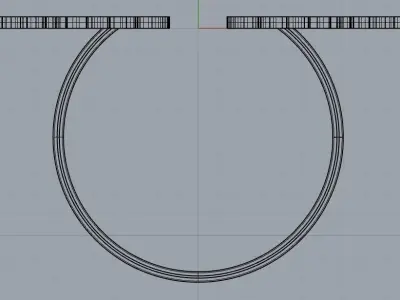 Wing ring Free 3D print model