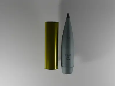 152mm OF-540 shell 3D model