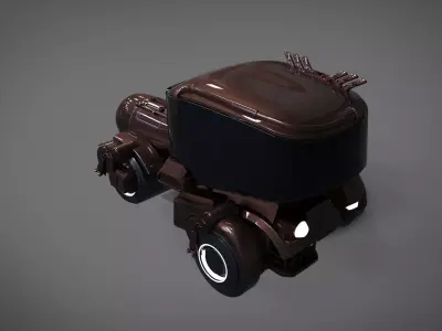 Shark robot 3D model