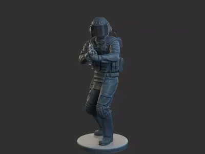 Tactical Gear GSG 9 TG1 007 3D print model