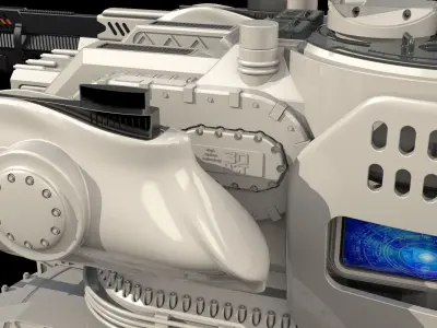 SCIFI Gun 3D-Modell 3D model