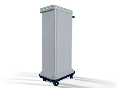 Futuristic Anesthesia Machine 3D model