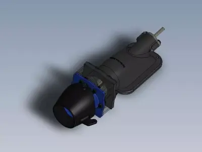 Water Jet Propulsion Turbo Unit Tsurayaa raize 3d print model 3D print model