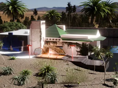 An Adventure Club Low-poly 3D model