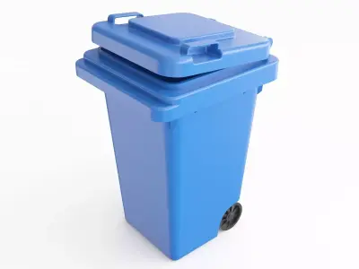 Trash can 04 3D model