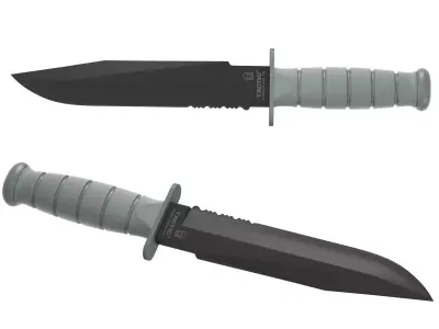 Tactical Knife 3D model
