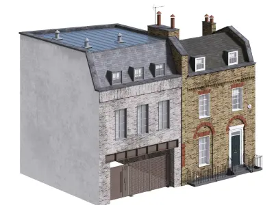 England building at old church st 42-38 modular London 3D model