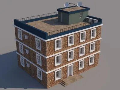 Building for Video Games  3D model