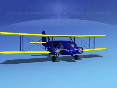 Curtiss Condor American 3D model