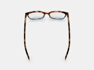 Weathers Eyeglasses in Hudson Blue Fade 3D model