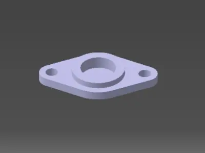 bearings holder D14 B5 d5 3D print model