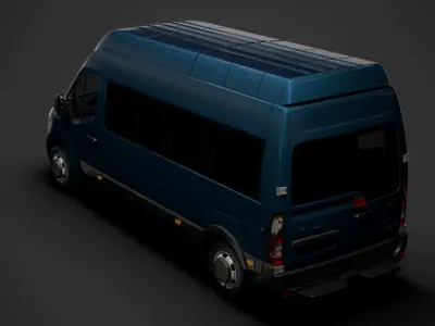 Opel Movano L3H3 Minibus 2020 3D model